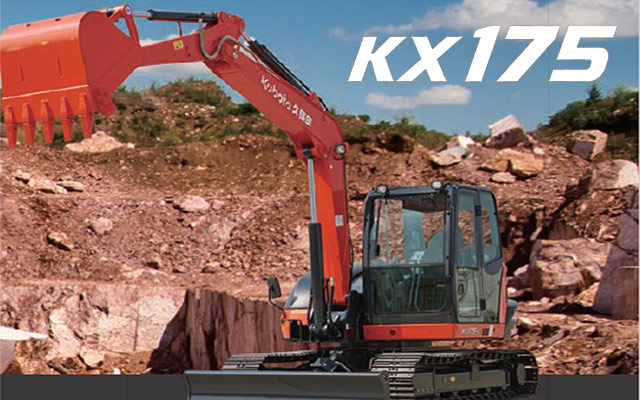 中型挖掘機KX175-5